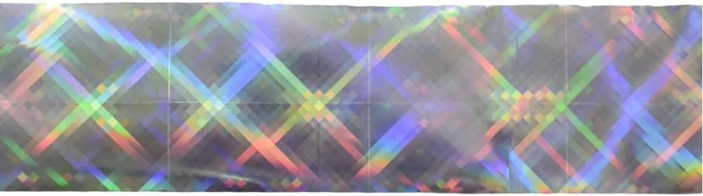 1 roll 100m Nail Foil Holographic Transfer Foil Paper Laser Metal Effect Nail Art Decals Decorations (2002)