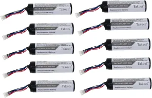 （10-Pack BT-8 Battery Replacement for Gryphon/Datalogic GM4100 GM4130 GM4400 GM4430 GBT4400 GBT4430,fits Part Number RBP-4000 128000894 Barcode Scanner Battery 3400mAh