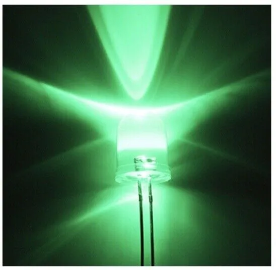 10pcs  10mm 12V Prewired 1.5Hz FLASHING Clear Top Leds All Colours Hobby DIY