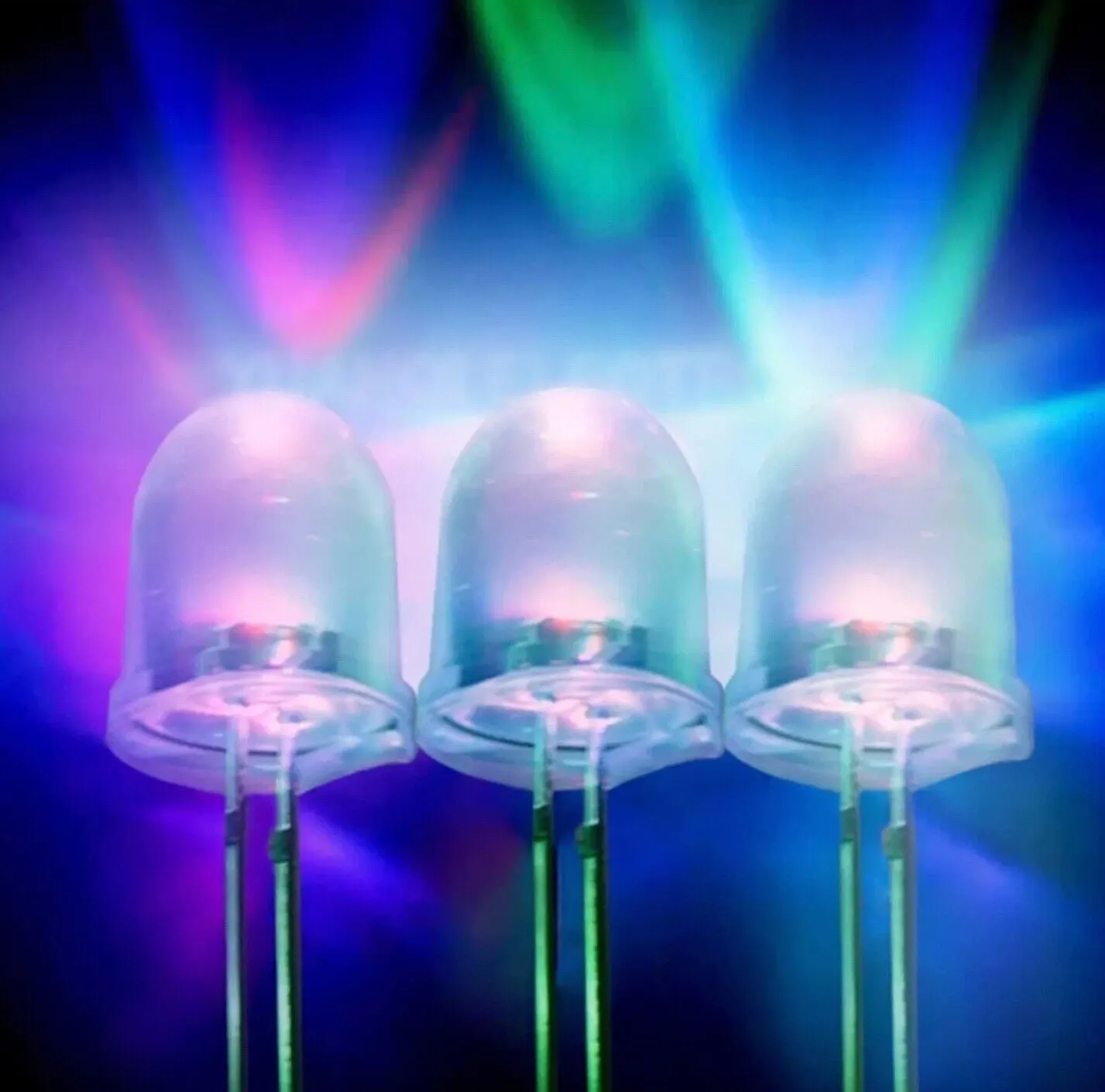 10pcs  10mm 12V Prewired 1.5Hz FLASHING Clear Top Leds All Colours Hobby DIY