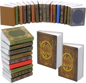 110 Pcs 1: 12 Scale Miniatures Dollhouse Books Mini Dollhouse Books Model Miniature Dollhouse Accessories Decoration for DIY Projects Dollhouse Boys Girls Toy Supplies