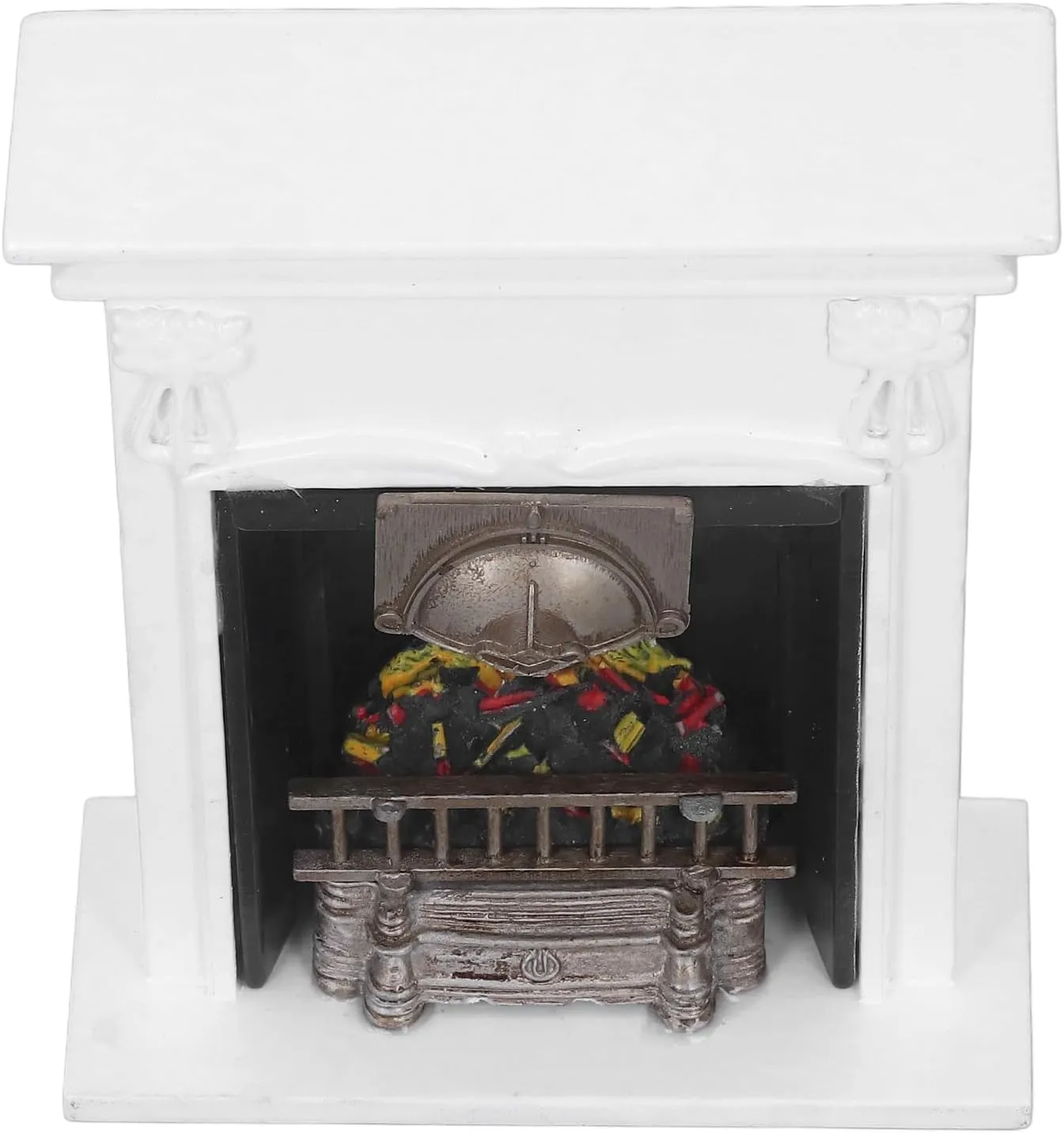 1:12 Dollhouse Miniature Living Fireplace Cute Simulation Dollhouse Accessories Toys for Home Decoration