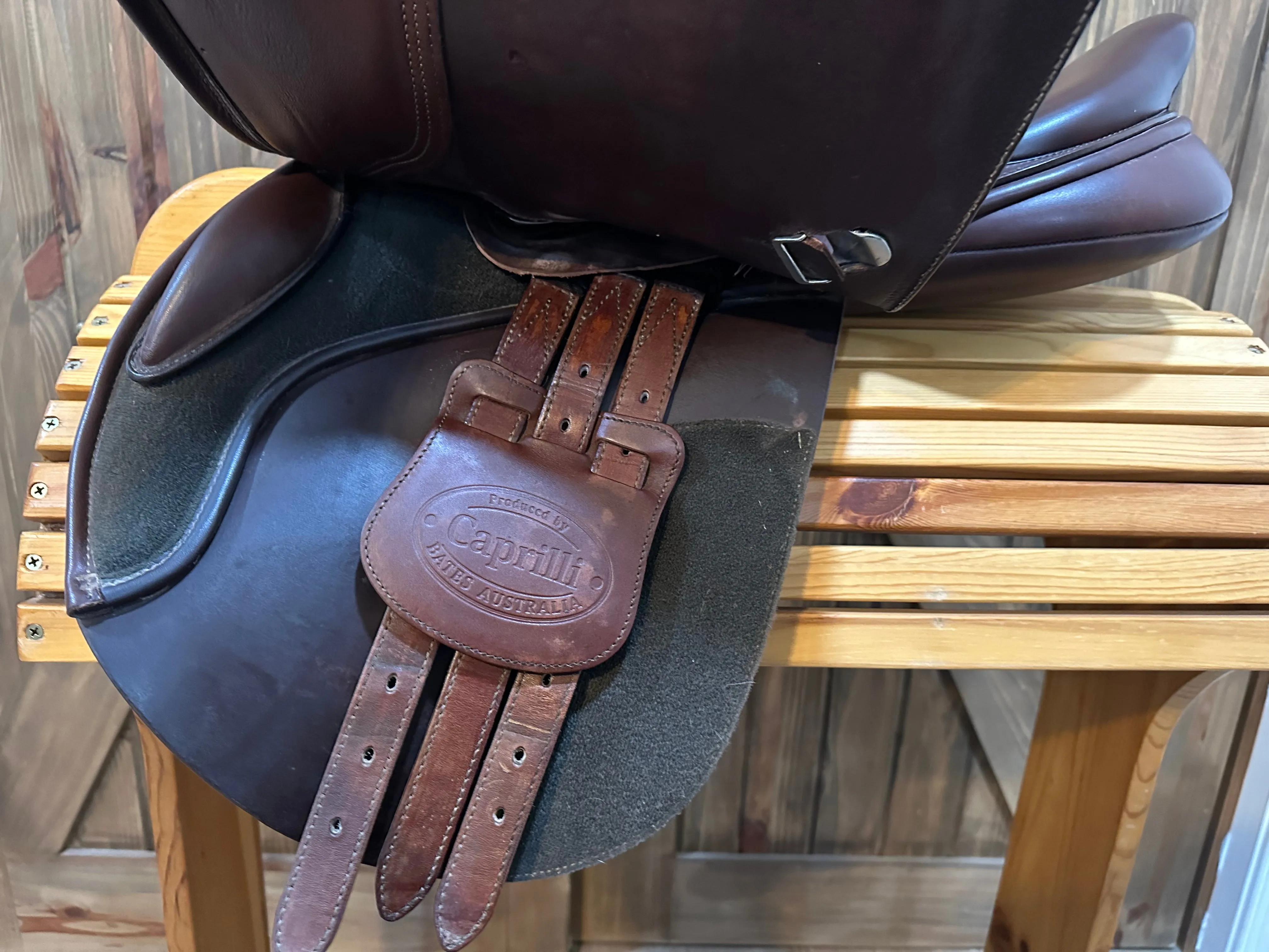 16.5” Bates Caprilli Close contact/Jumping Saddle w/ XCH