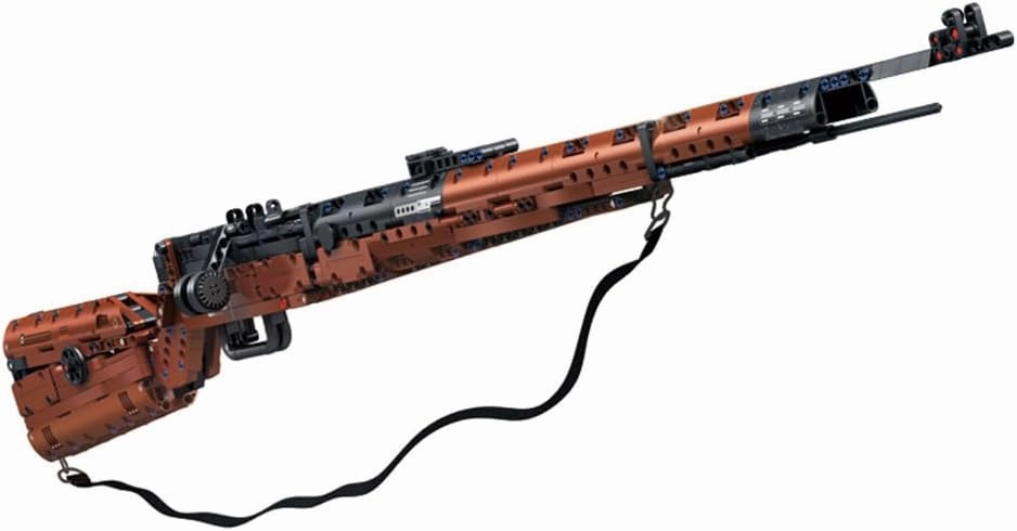 1:1 98K Building Blocks Gun Sets 1206 Pieces Model Collection Toy for Kids and Adults Gift