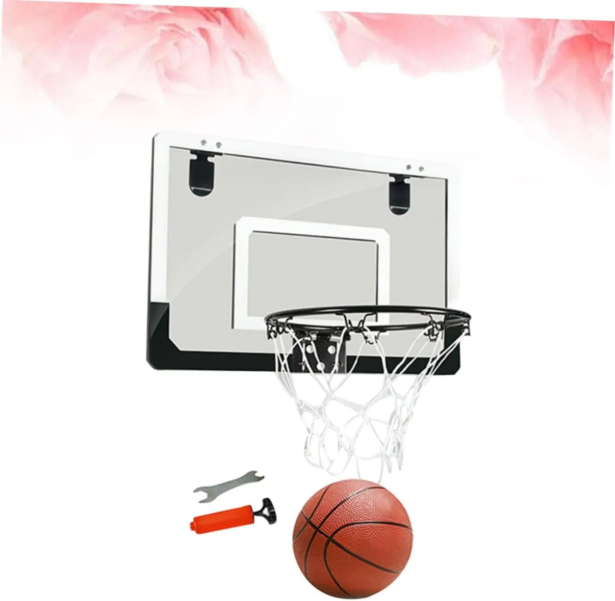 1pc Basketball Hoop Game Suspension Basketball Indoor Basketballs Over Door Basketball Hoop Indoor Mini Toy Mini Basketball Ball Basketball Shooting Sets Creative Basketball Board