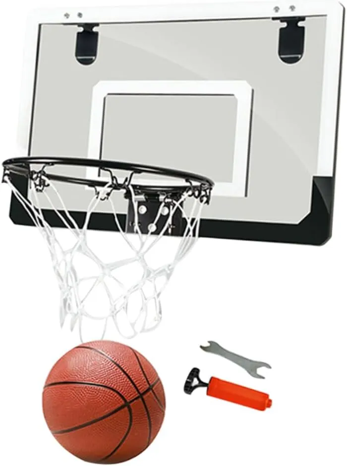 1pc Basketball Hoop Game Suspension Basketball Indoor Basketballs Over Door Basketball Hoop Indoor Mini Toy Mini Basketball Ball Basketball Shooting Sets Creative Basketball Board