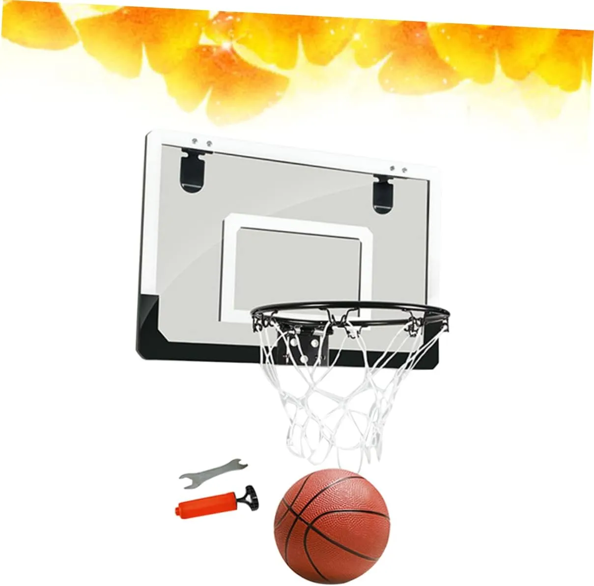 1pc Basketball Hoop Game Suspension Basketball Indoor Basketballs Over Door Basketball Hoop Indoor Mini Toy Mini Basketball Ball Basketball Shooting Sets Creative Basketball Board