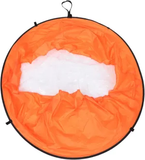 1Pc Portable PVC Kayak Wind Paddle Instant Popup Wind Board for Canoe Accessories Sturdy and Durable Oars for Easy Use for Kayak Adventures Orange