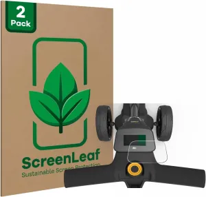 (2 Pack Screen Protector Compatible with PowaKaddy FX3 [Sustainable Screen Protection, Clear, Anti-Scratch]