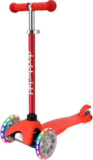 3 Wheel Scooters for Kids, Kick Scooter for Toddlers 3-6 Years Old, Boys and Girls Scooter with Light Up Wheels, Mini Scooter for Children