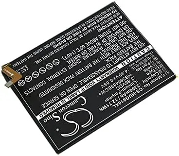 3300mAh/3.85V Battery Compatible with Hu awei MLA-L01, MLA-L02, MLA-L03, MLA-L10, MLA-L11, MLA-L12, MLA-L13, MLA-TL00, MLA-UL00, Nova, Nova Plus, fit P/N: HB386483ECW 