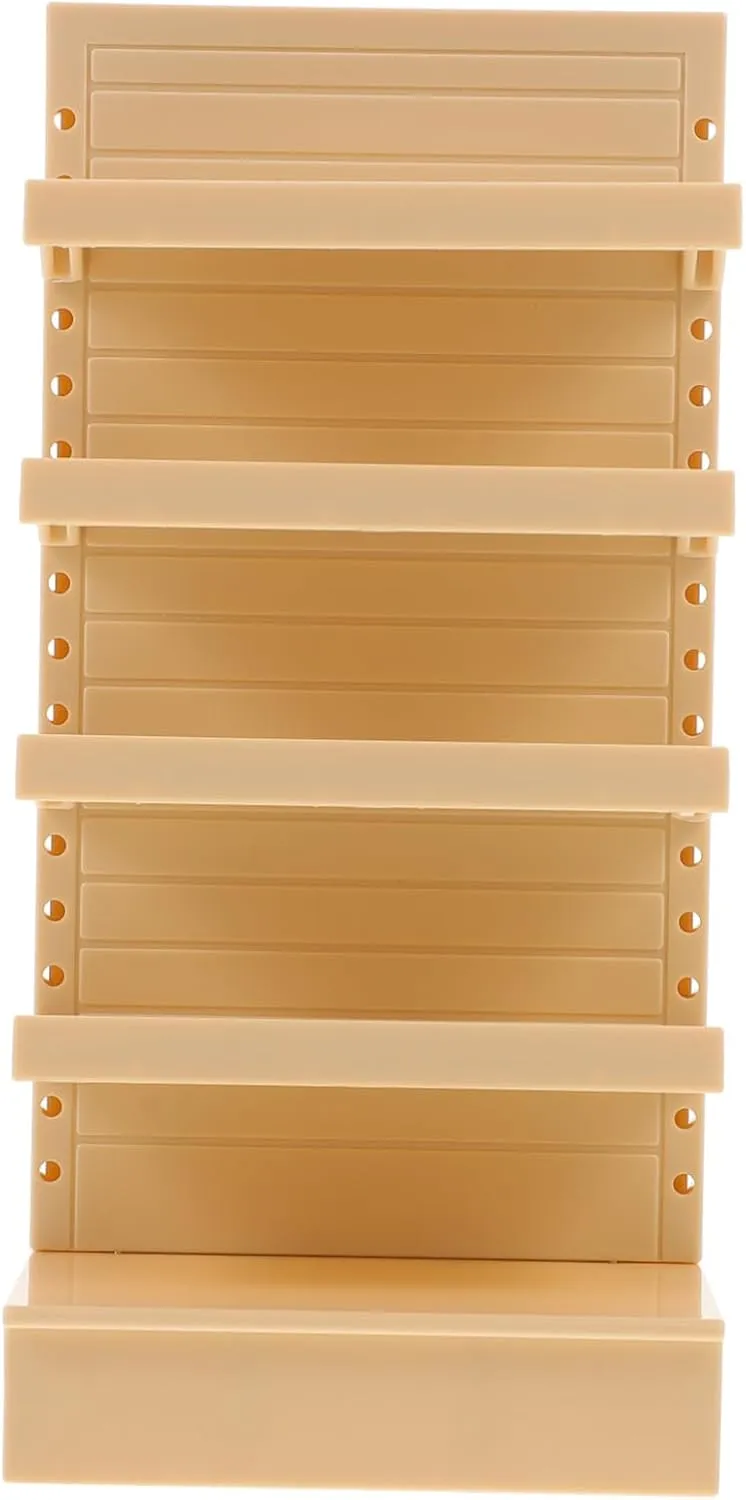 3pcs Miniature Dollhouse Display Shelf Cute Storage Rack for Boys and Girls Room Decor for Furniture Models House Accessories for Toy Collection Birthday