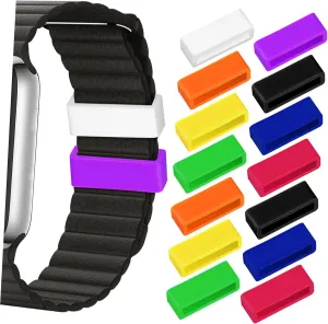 48pcs Silicone Watch Strap Keeper Replacement for Watchbands and Easy to Install for Smartwatches and Traditional Watches