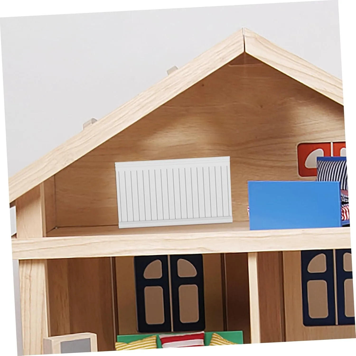 5pcs Miniature Dollhouse Wainscoting Panels Stylish Wall Trim for Miniature House Decoration Compact Design Meticulous Craftsmanship for Dollhouse Accessories