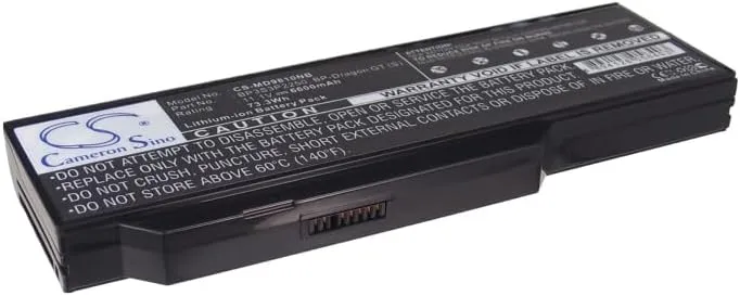6600mAh Battery Replacement for ZooStorm Part No.: 40011810, 40016133, 441600000003, 441600000005, 441686500020, 441686500024, 441686800001, 441686800019