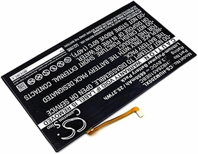 6650mAh/3.8V Battery Compatible with Hu awei BAH-L09, FDR-A01w, FDR-A03L, M2-A01L, M2-A01W, M3 Lite 10, Mediapad M2 10.0, Premium Editi, Standard Edit, fit P/N: HB26A510EBC