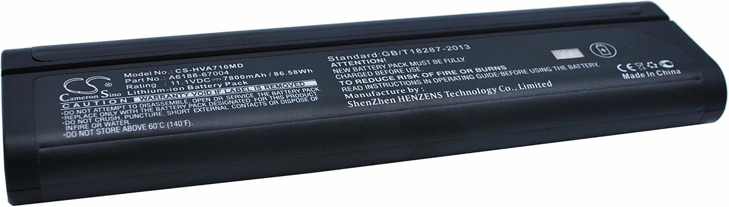 7800mAh/11.1V Battery Compatible with Yokogawa AQ7282A, AQ7282M, AQ7283A, AQ7283F, AQ7283H, AQ7283K, AQ7284A, AQ7284H, AQ7285A, fit P/N: 739883