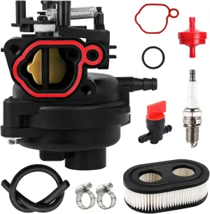 799584 Carburetor Kit Compatible with Briggs and Stratton 594058 594057 592361 594529, 163cc Lawn Mower Parts Fits for Troy Bilt TB110 TB200 103M02 09P702 550EX 625EX 675EX 725EXI LC121P
