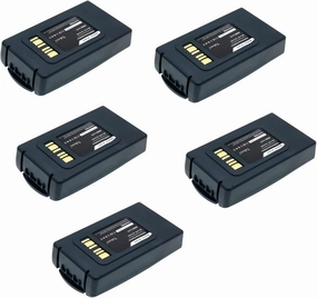 (5pcs) Replacement Battery for Datalogic Skorpio X3 X4,fits Part no BT-0016 94ACC0046 94ACC0048 BT-0015 6800mAh