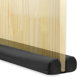 Adjustable Under Door Draft Stopper - Effectively Blocks Cold Air, Wind, Dust, and Reduces Noise - 32" Length