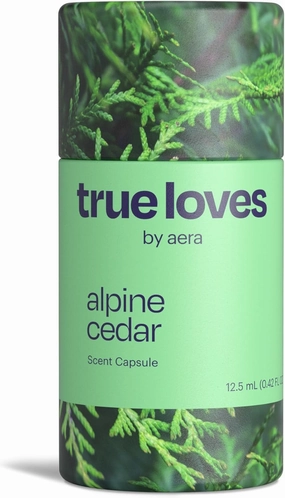 Aera True Loves Alpine Cedar – Deodorizing Home Fragrance Mini Scent Refill for Pet Odor – Notes of Juniper, Cedarwood & Jasmine – Compatible With Aera Smart Diffuser – 12.5mL