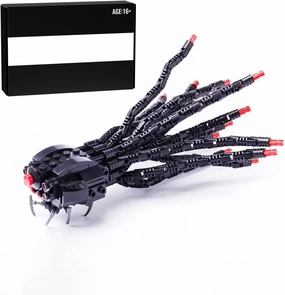 Aetheria MOC Sentinel Robot with Tentacles Building Set, Sci-fi Film Battle Scenes Building Blocks Creative Ornament Toy for Kid Adult