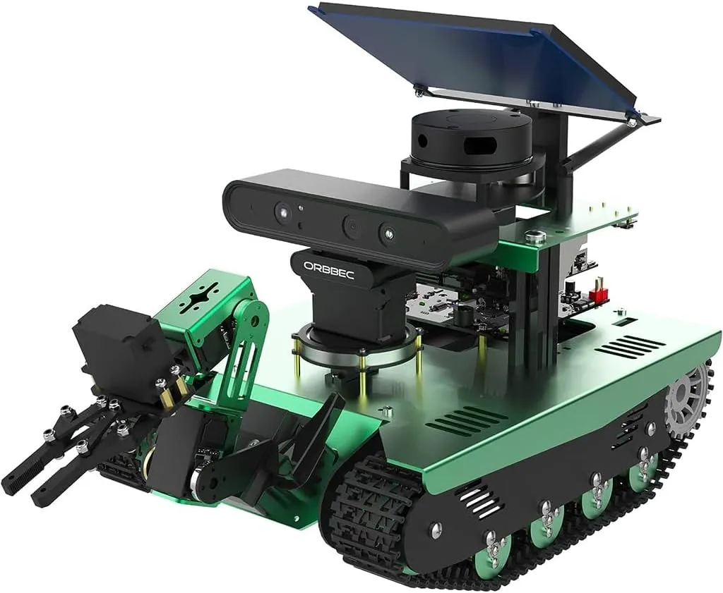 ai Vision Robot Tank kit with lidar & Python Programming