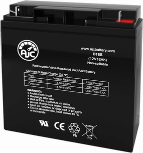 AJC Battery Compatible with Maquet Alpha Star OR Table 12V 18Ah Battery