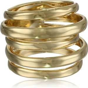 Alexis Bittar Fall 2017 Layered Ring, Size 7