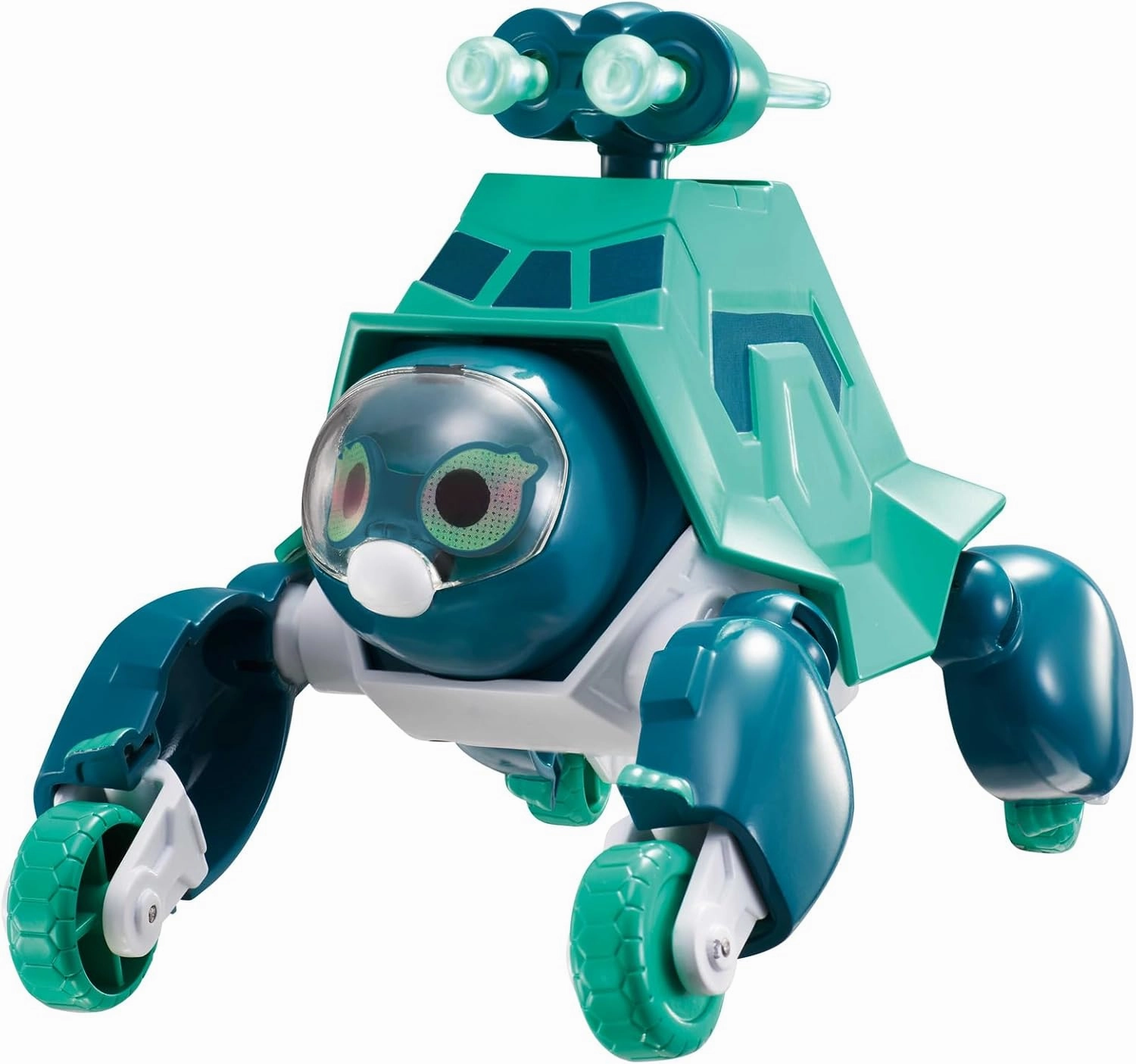 Alpha Group Petronix Defenders Max Mode Pet Shell-E, Little Green Turtle Figures, with Moveable Joints Kids Toys for Boys and Girls Ages 3 and up