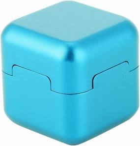 Aluminum Portable Mini Cue Tip Chalk Holder Billiard Pool Chalks Carrier Case for Billiard Cue Billiard Accessory