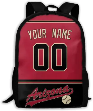 ANTKING Arizona Backpack High capacity Custom Any Name and Any Number Gifts for Kids Men Fans