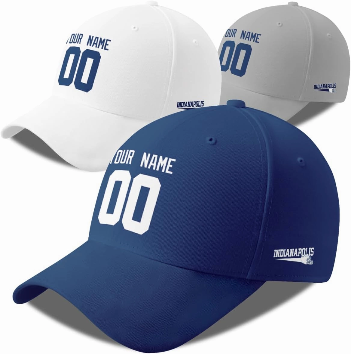 ANTKING Cap Adjustable Hat Custom Name and Number for Men Women Youth Gifts