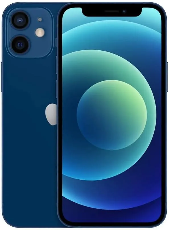 Apple iPhone 12 Mini, 64GB, Blue - AT&T (Renewed)