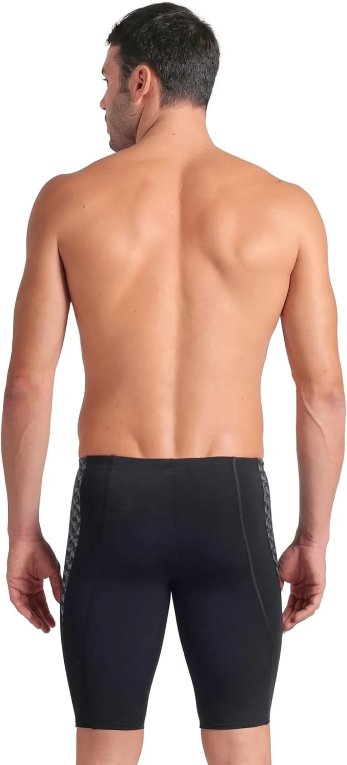 ARENA Men's Performance Monogram Swim Jammer Knee-Length Swimsuit Training Bathing Suit