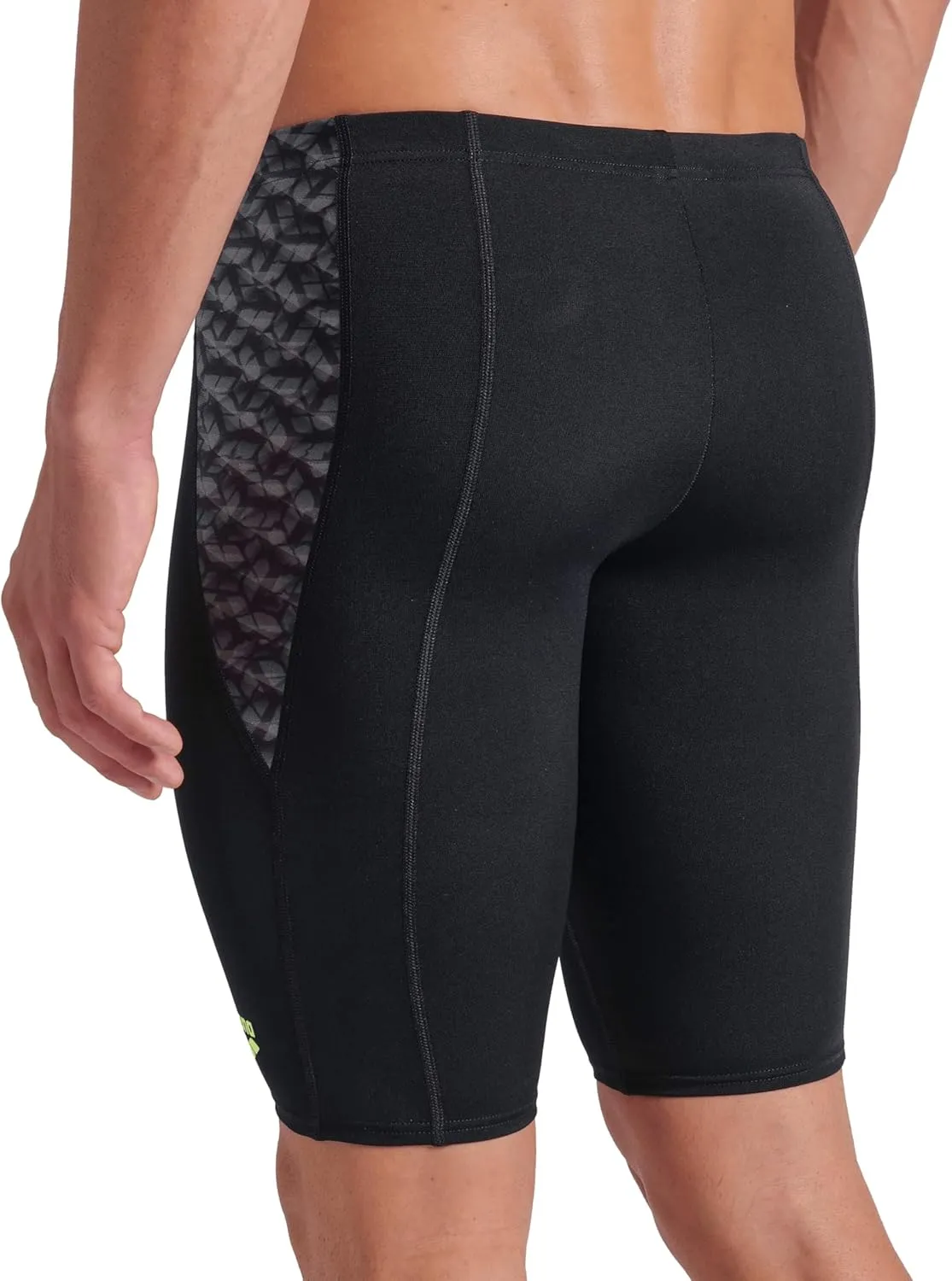 ARENA Men's Performance Monogram Swim Jammer Knee-Length Swimsuit Training Bathing Suit