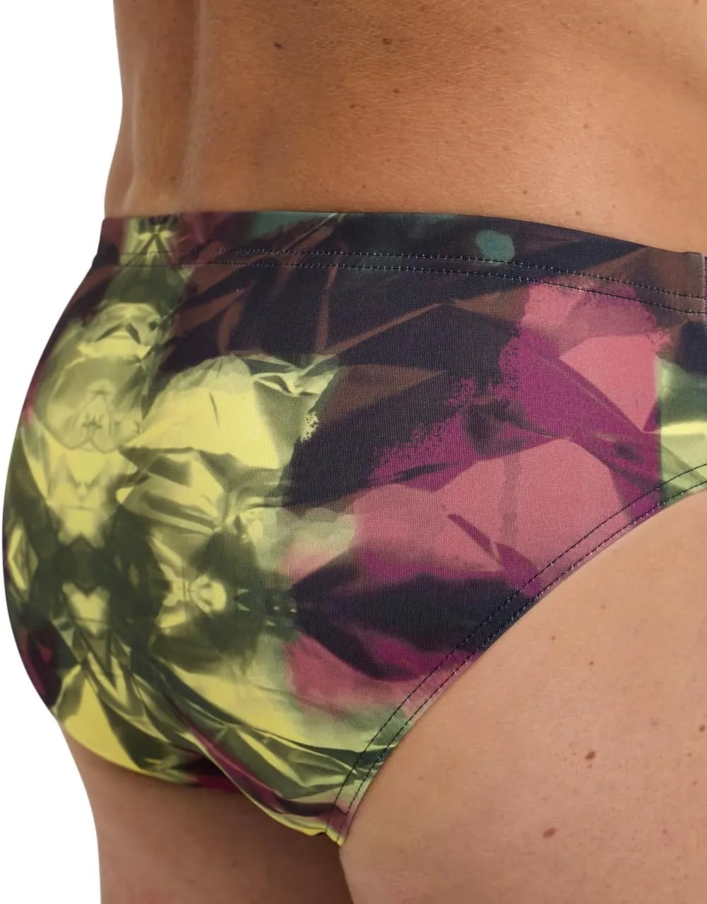ARENA Performance Men's Hero Camo Swim Brief Chlorine Proof MaxLife Intensive Training Suit