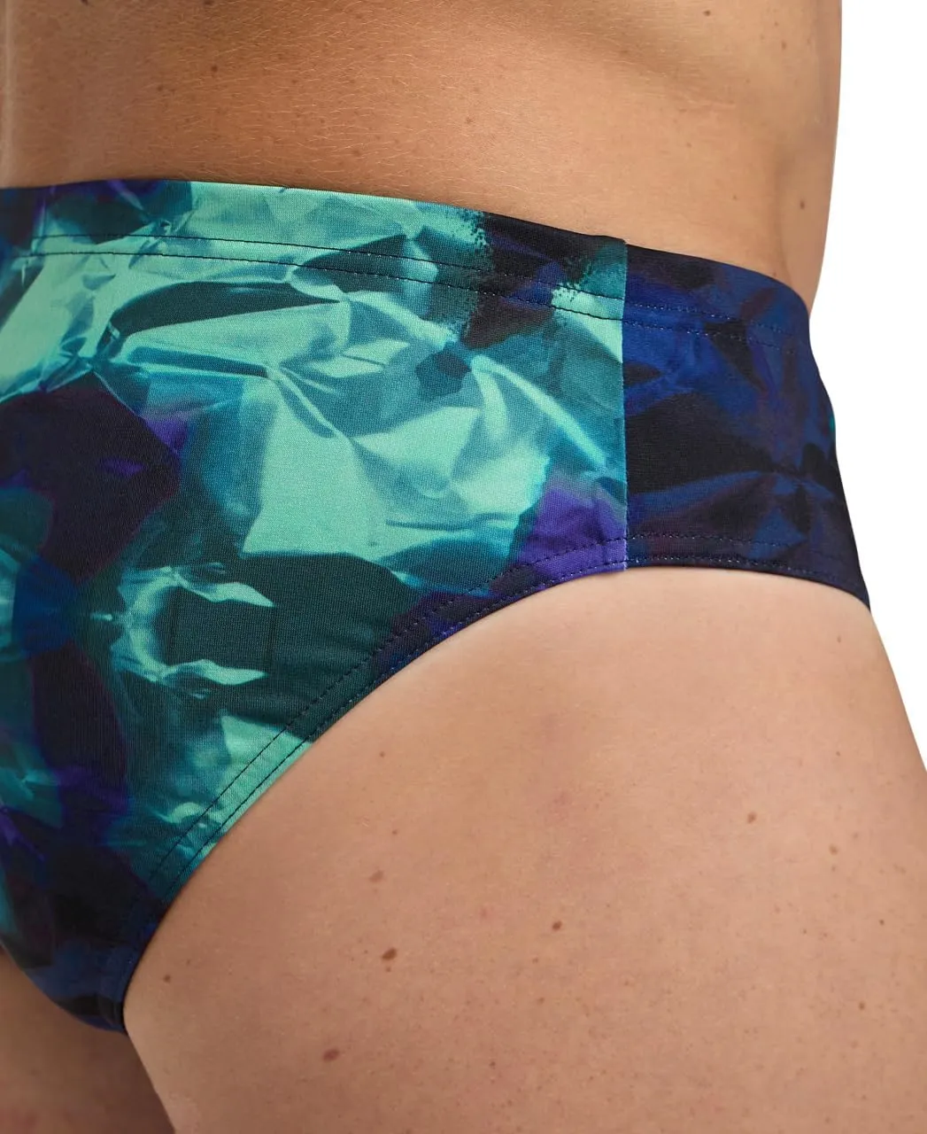 ARENA Performance Men's Hero Camo Swim Brief Chlorine Proof MaxLife Intensive Training Suit