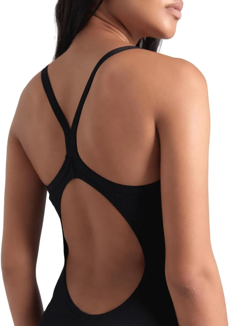 ARENA Performance Surf's Up Women's Swimsuit Light Drop Back One Piece MaxLife Pool Training Suit for Frequent Swimming