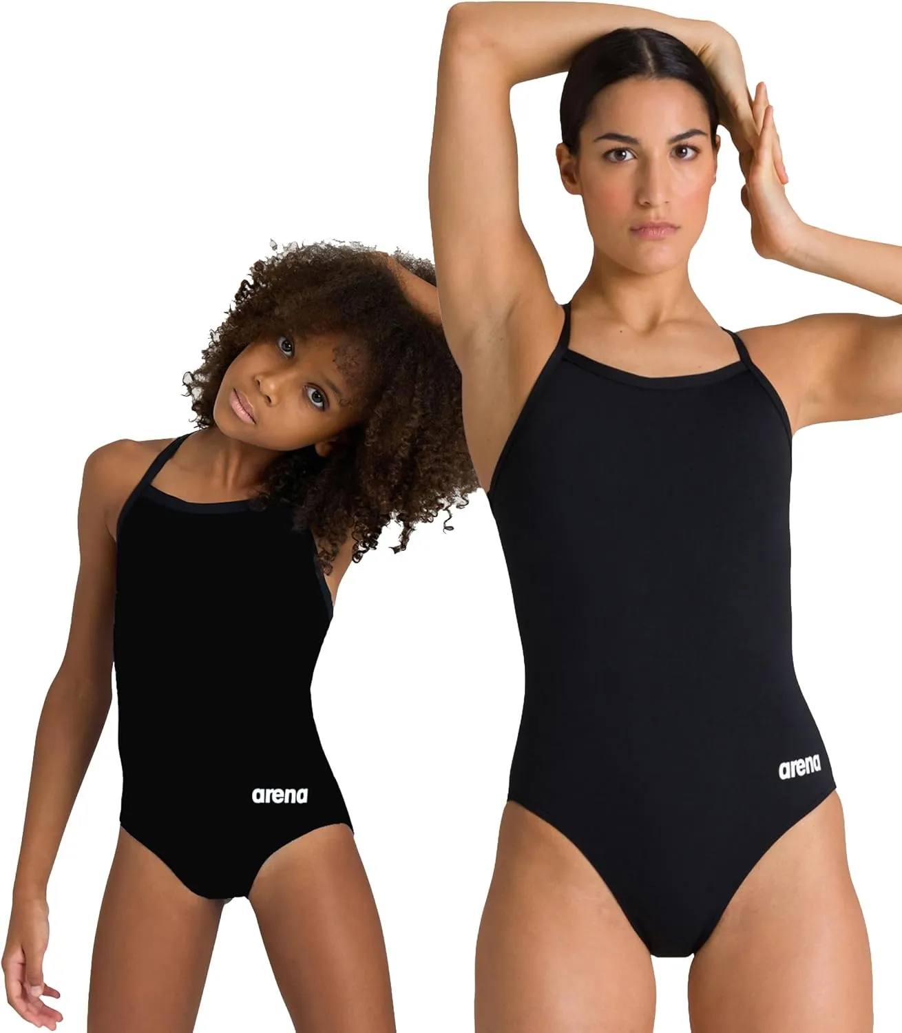 ARENA Performance Women's Team MaxLife Swimsuit Solid FL Light Drop Back Sports Athletic One Piece Training Bathing Suit