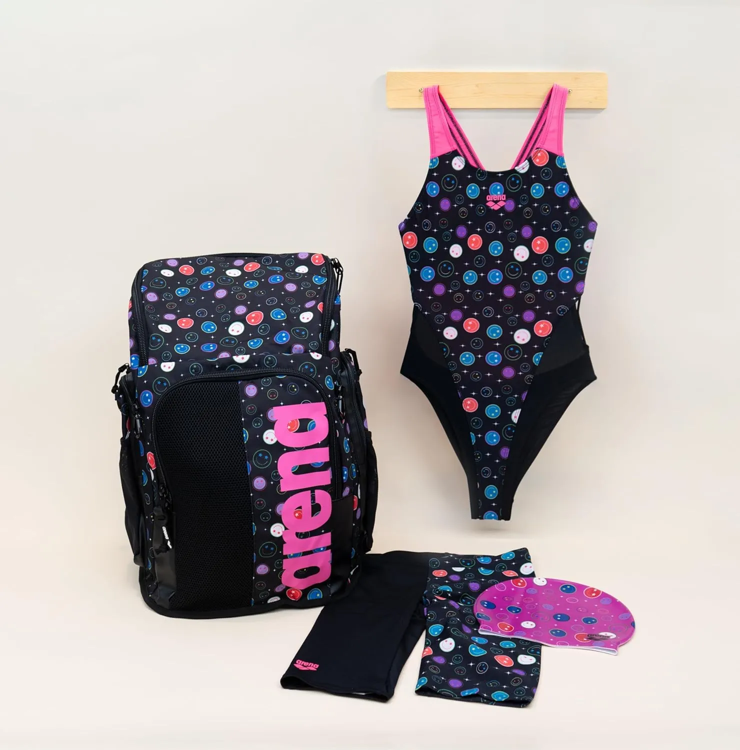 ARENA Women's Performance Funny Prints Collection Contour Swim Tech Back Swimsuit