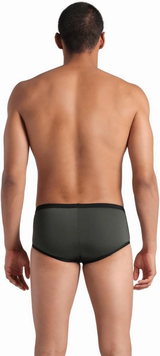 ARENA Men's One Big Logo Low-Waist Swim Short Pool Practice Athletic Swimsuit