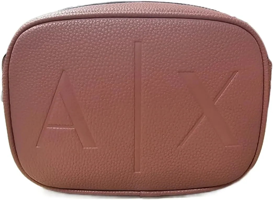 Armani Exchange 942047-PH072 Pebbled Leather With Gunmetal Hardware Women's Shoulder Bag