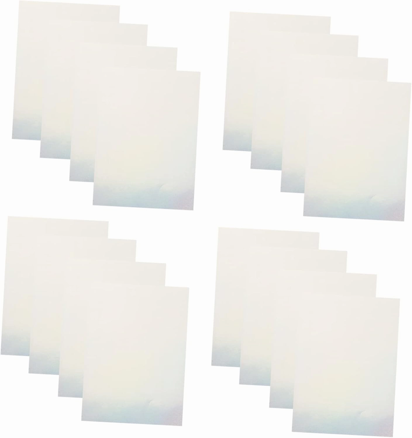 Artibetter 20 Sheets Self Adhesive Vinyl Stickers Holographic Decals for DIY Mugs Banners and Laptop Covers Easy to Cut Durable Iridescent Finish