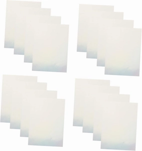Artibetter 20 Sheets Self Adhesive Vinyl Stickers Holographic Decals for DIY Mugs Banners and Laptop Covers Easy to Cut Durable Iridescent Finish