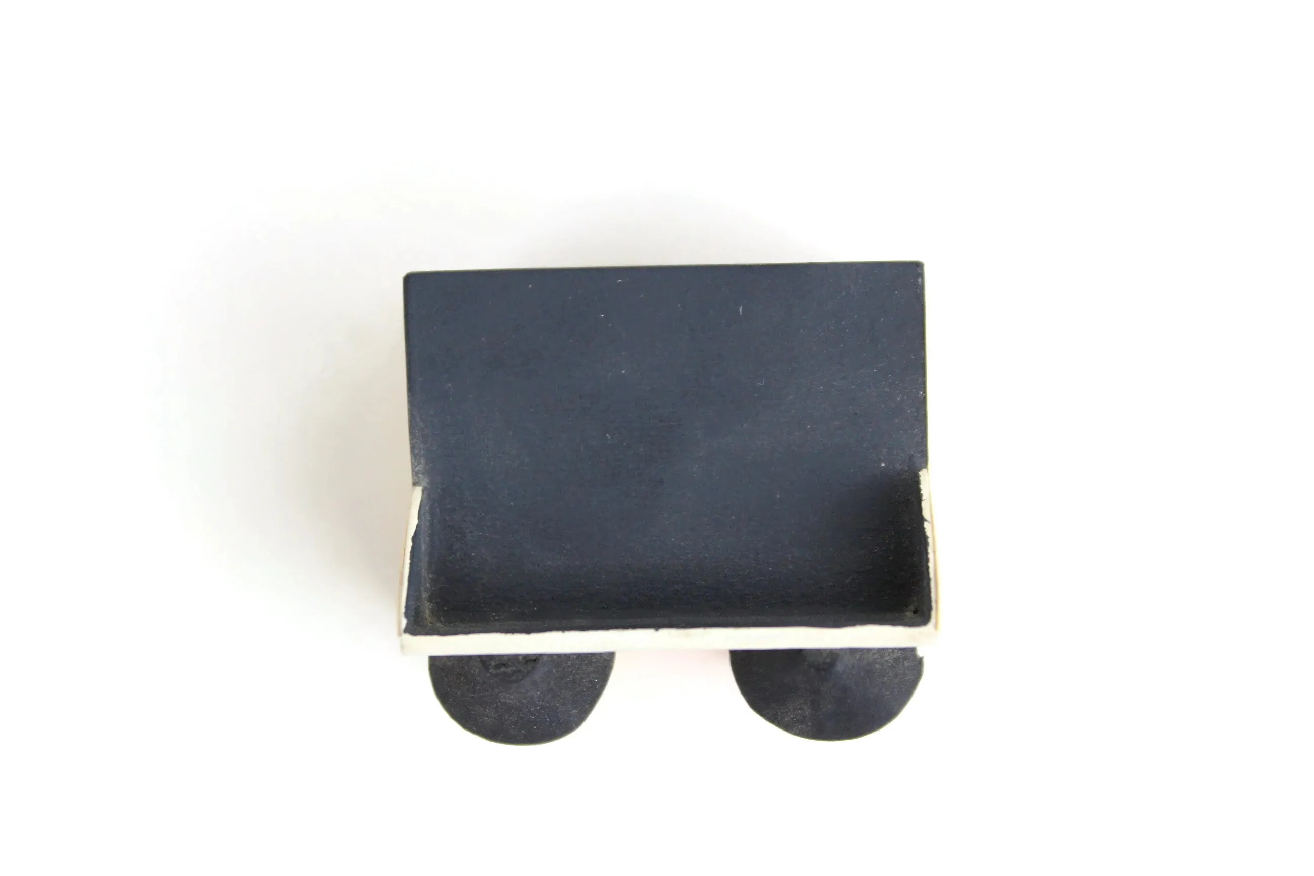 Artisan-Made Vintage 1:144 Miniature Wooden Dollhouse for a Dollhouse Signed by Artist Robert Street