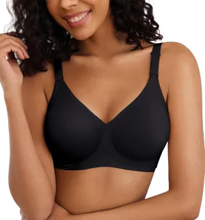 Avidlove Wireless Bras for Women Comfy Seamless Bra No Underwire Bras Full Coverage Bralettes Soft Comfortable Everyday Bra