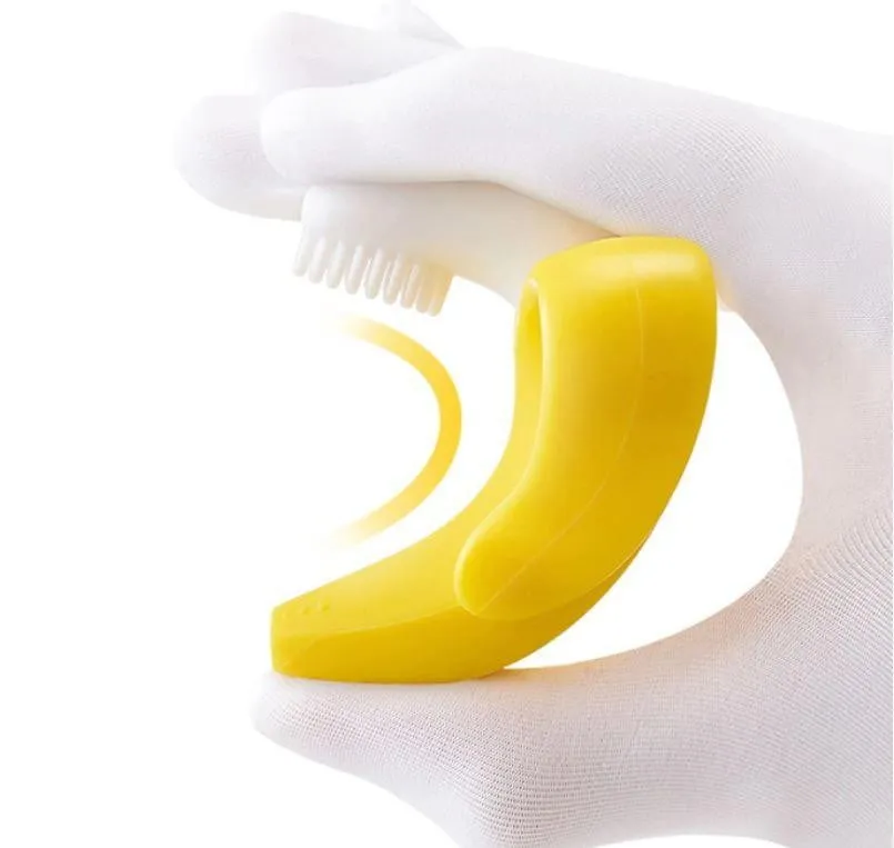 Baby Banana Silicone Toothbrush & Teether