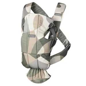 BabyBjörn Baby Carrier Mini, Cotton (1 Count (Pack of 1), Khaki/Green)