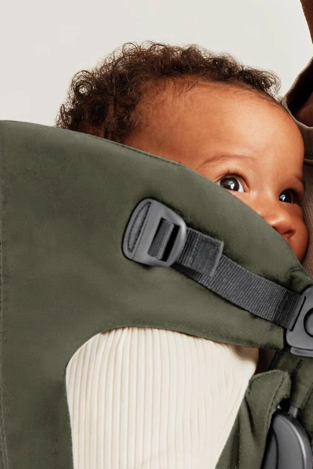 BabyBjörn Baby Carrier Mini, Woven, Dark Green